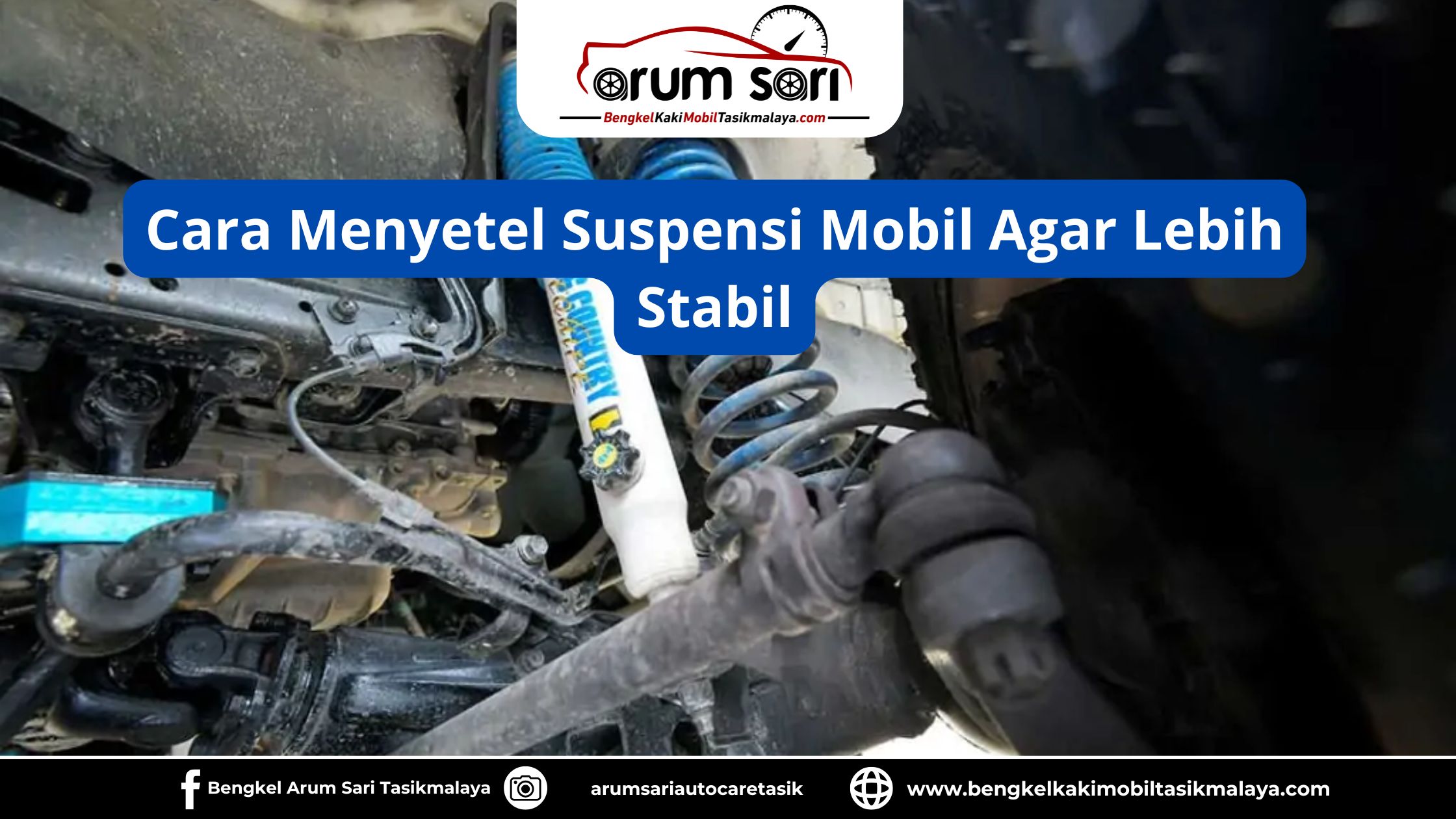 Cara Menyetel Suspensi Mobil Agar Lebih Stabil