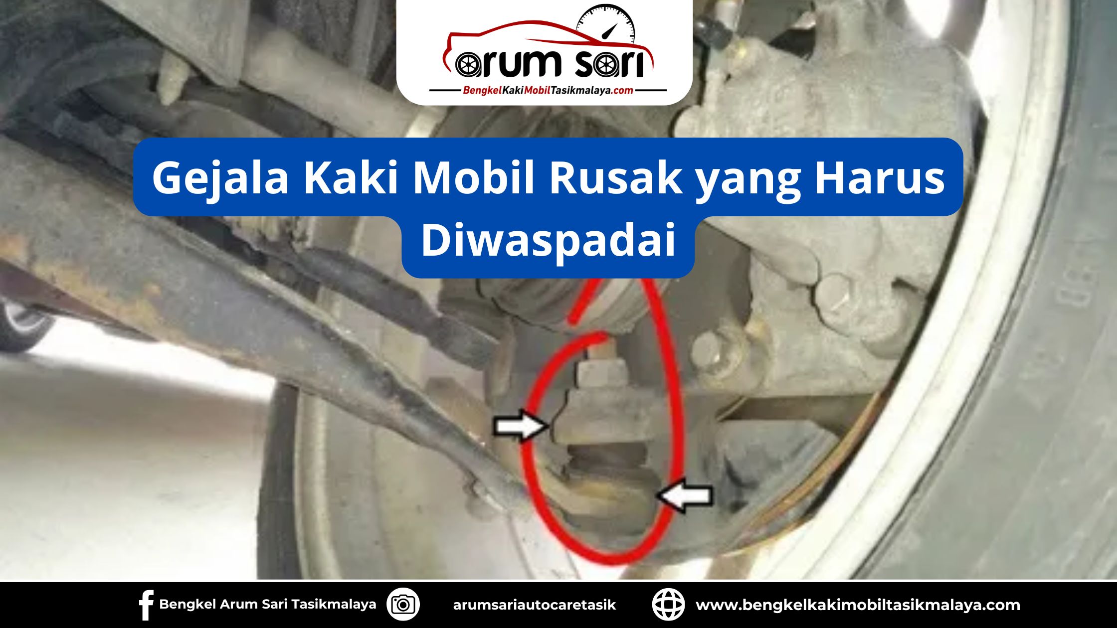 Gejala Kaki Mobil Rusak yang Harus Diwaspadai
