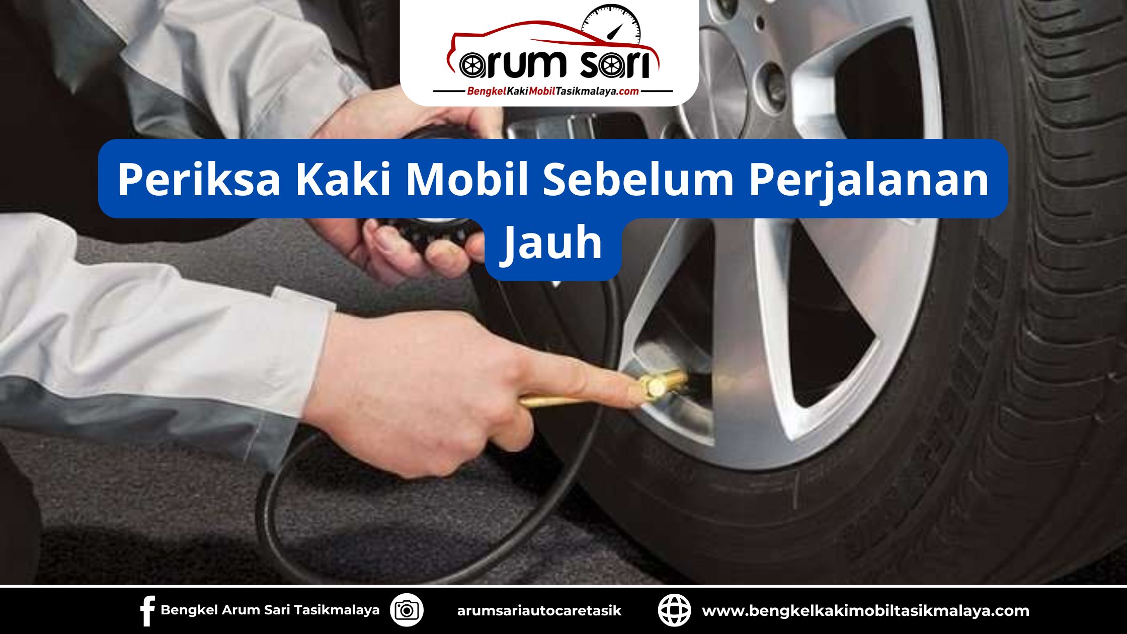Periksa Kaki Mobil Sebelum Perjalanan Jauh